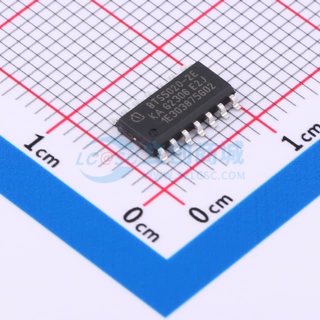 双通道智能高边功率开关实物图