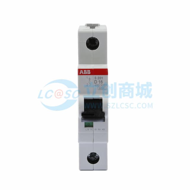 ABB 微型断路器 S201-D16实物图