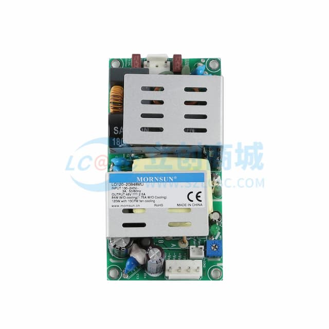 120W，AC-DC 转换器实物图