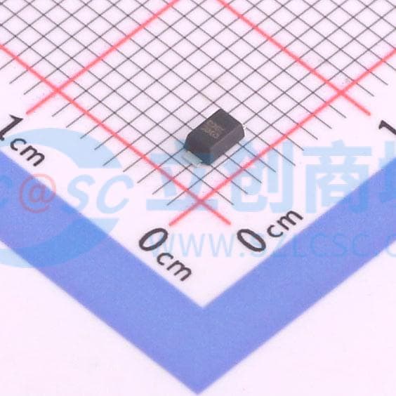 双向ESD 17V截止 峰值浪涌电流：7.3A实物图