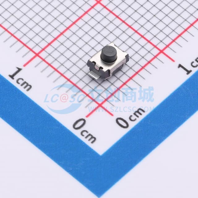 3*4*2.5贴片开关带柱实物图