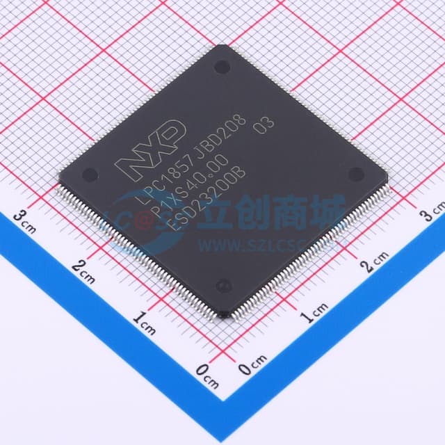 LPC1857JBD208E实物图