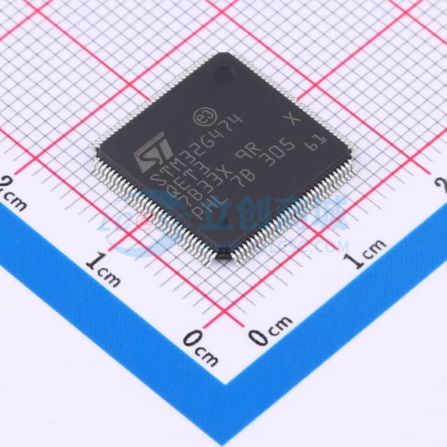 STM32G474QET3实物图