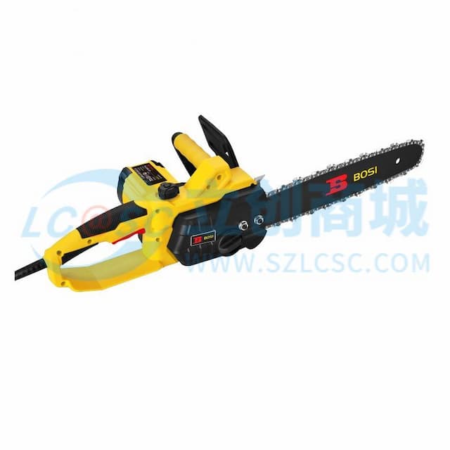 BOSI(波斯)，220V家用电锯伐木锯电链锯木工锯大功率木材切割机手提链条锯，BS661202（1900W）实物图