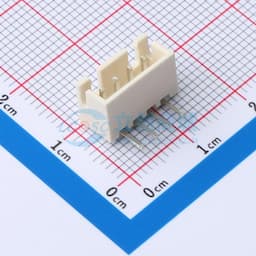 【插件】米色 1x4P 间距:2.54mm 弯插 系列:XH 插件铜缩略图