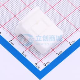 白色 汽车连接器2.2mm间距(1318774-1,1717106-1)公HSG,PBT料, 12P缩略图