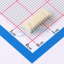 【插件】米色 1x9P 间距:1.25mm 直插 系列:PicoBlade(MX 1.25) 插件铜 闭口缩略图