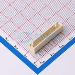 【插件】米色 1x11P 间距:2.54mm 弯插 系列:XH 插件铜缩略图