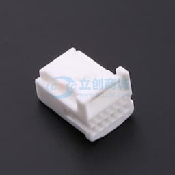 白色 汽车连接器2.2mm间距(1318774-1,1717106-1)公HSG,PBT料, 12P缩略图