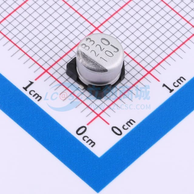 220uF ±20% 10V实物图