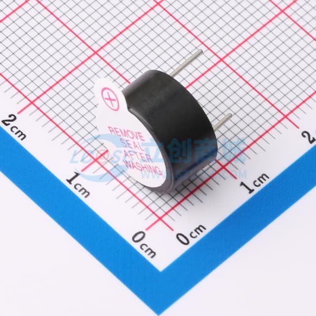 有源(内含驱动线路) 电磁式 2.7kHz【蜂鸣】实物图