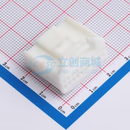 白色 汽车连接器2.2mm间距(1473807-1,1473808-1)公HSG,PBT料, 20P缩略图