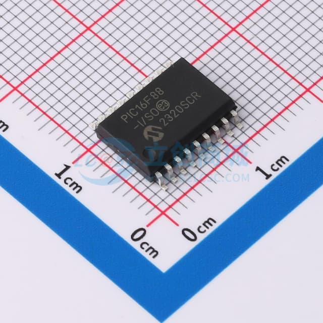 采用nanoWatt技术的18/20/28引脚增强型闪存微控制器实物图