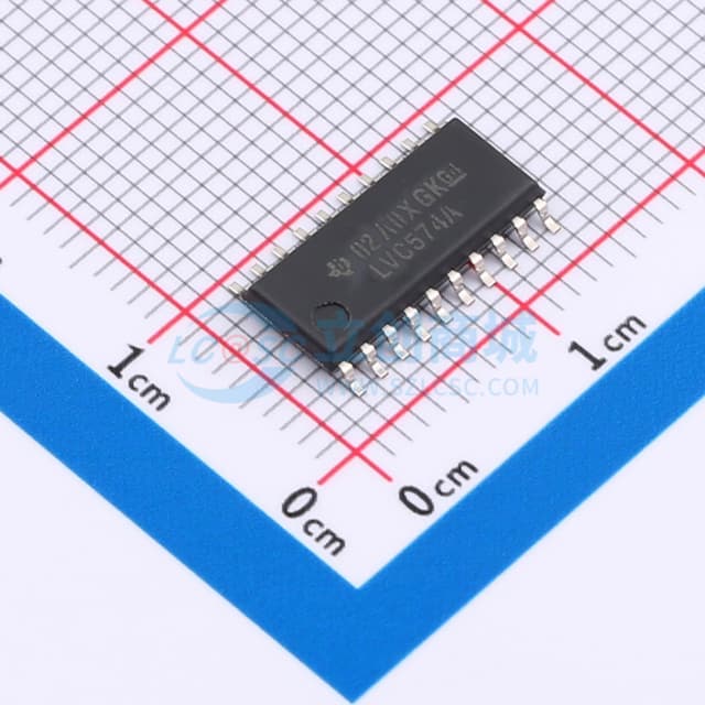 带三态输出的八进制边沿触发 D 型触发器实物图