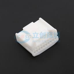 白色 汽车连接器2.2mm间距(1473807-1,1473808-1)公HSG,PBT料, 20P缩略图
