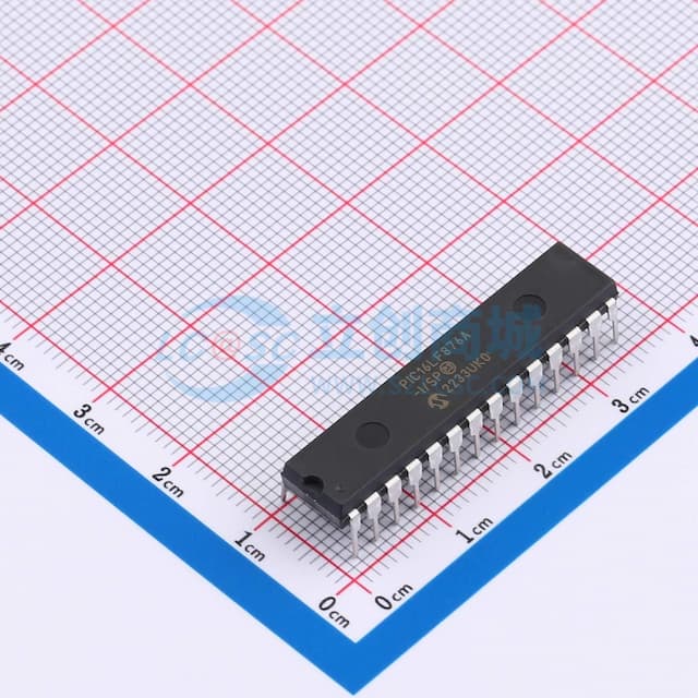 PIC16LF876A-I/SP 【插件】实物图