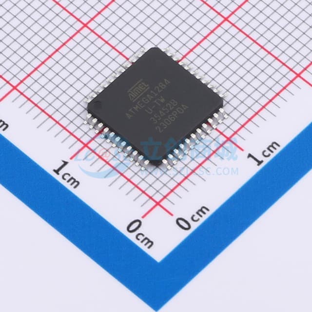 ATMEGA1284-AUR实物图