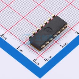 2.54mm间距 7位 贴片低柄 DSIC黑色 拨码开关缩略图