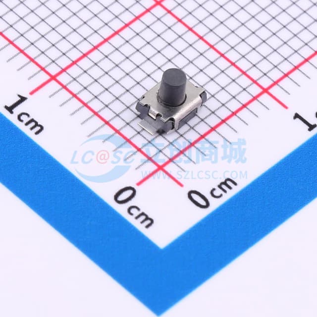 4*3*3.5mm立贴无柱轻触开关250gf实物图
