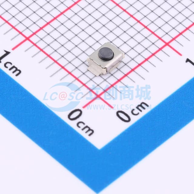 3*2.5*1.5mm立贴无柱轻触开关180gf实物图