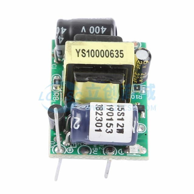 ESHION(禹舜)裸板开关电源 12V400mA电源模块(输入输出带针)【插件】实物图