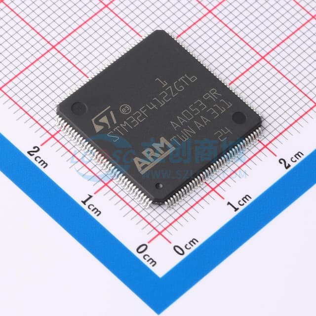 支持BAM的STM32动态效率MCU，带DSP和FPU的高性能ARM Cortex-M4 MCU，具有1 MB Flash、100 MHz CPU、ART加速器和DFSDM实物图