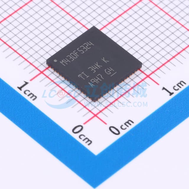 具有 64KB 闪存、6KB SRAM、12 位 ADC、比较器、DMA、UART/SPI/I2C 和硬件乘法器的 25MHz MCU实物图