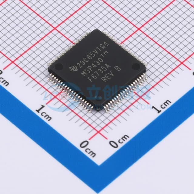 具有 3 个 Σ-Δ ADC、LCD、实时时钟、128KB 闪存和 4KB RAM 的单相位计量 SoC实物图