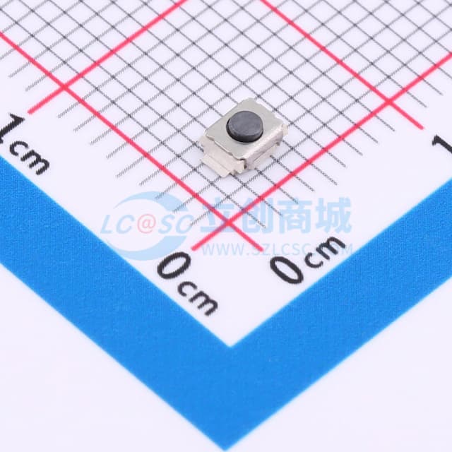 3*2.5*1.5mm立贴无柱轻触开关250gf实物图