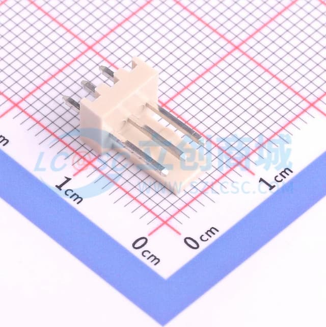 1x3P 间距:2.54mm 直插实物图