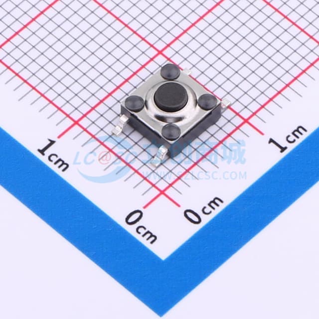 6*6*3.3mm立贴轻触开关防水IP67实物图