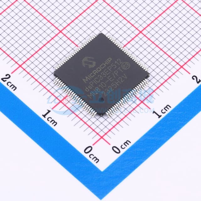 dsPIC33EP512MU810-E/PT实物图