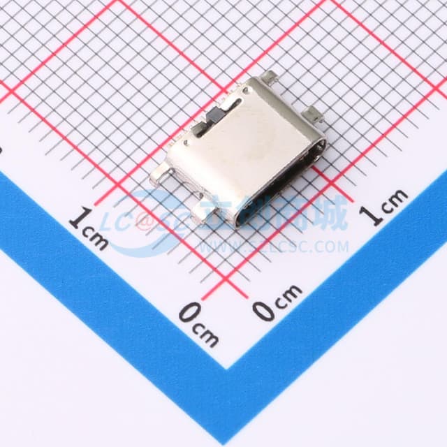 Type-C 母 沉板实物图