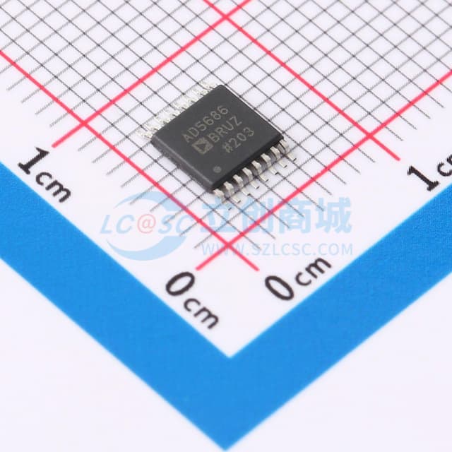 四通道，16/12位nanoDAC+带SPI接口实物图