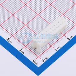 AMP Mini 公共端接 (CT) 连接器 1.5mm 间距双排固定座外壳缩略图