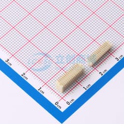 两件套 BTB板对板PH0.8-2*15PIN侧插公母座合高5.2MM 2件套缩略图