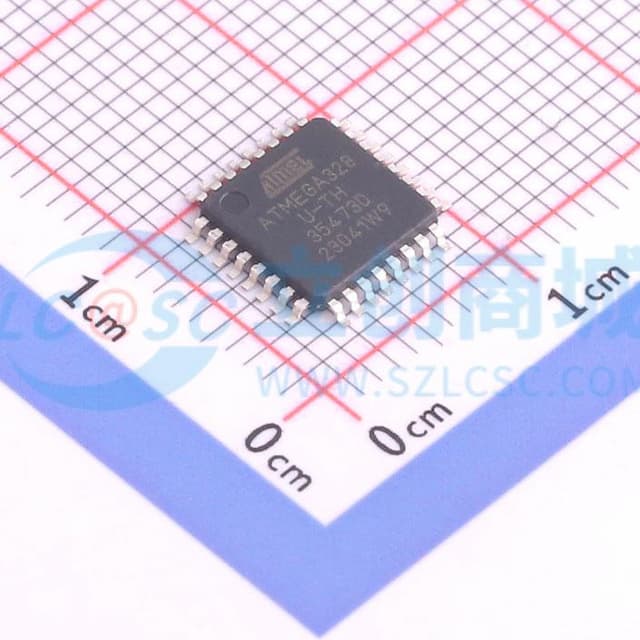 基于AVR增强型RISC架构的低功耗CMOS 8位微控制器实物图