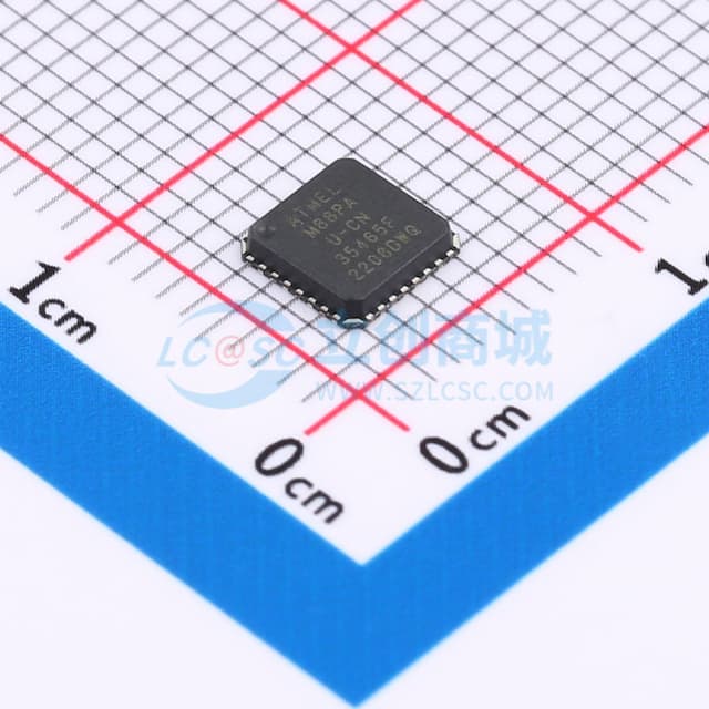基于AVR增强型RISC架构的低功耗CMOS 8位微控制器实物图