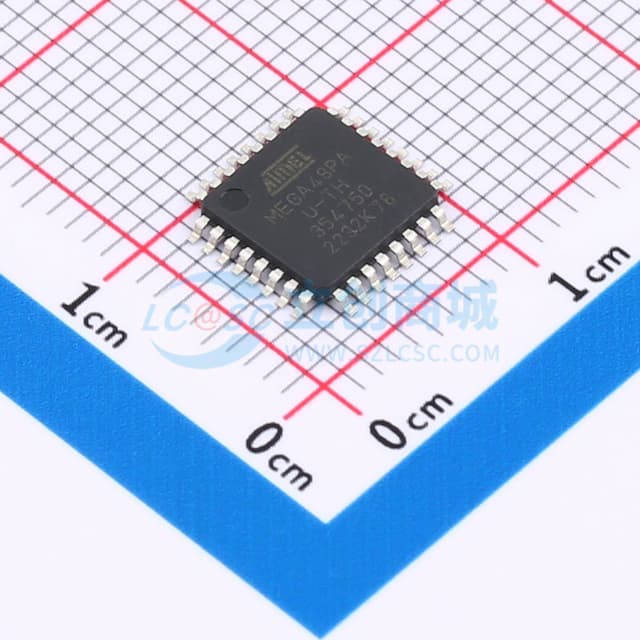 基于AVR增强型RISC架构的低功耗CMOS 8位微控制器实物图