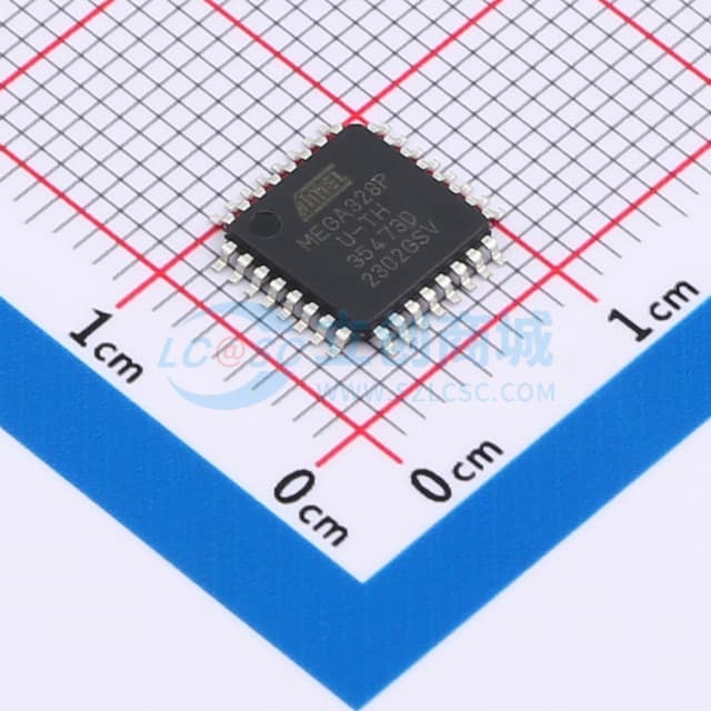 基于AVR增强型RISC架构的低功耗CMOS 8位微控制器实物图