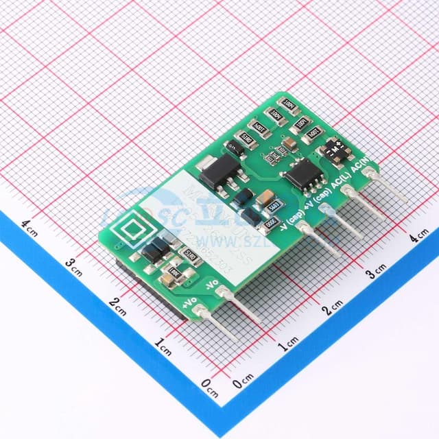 5W AC/DC模块电源实物图