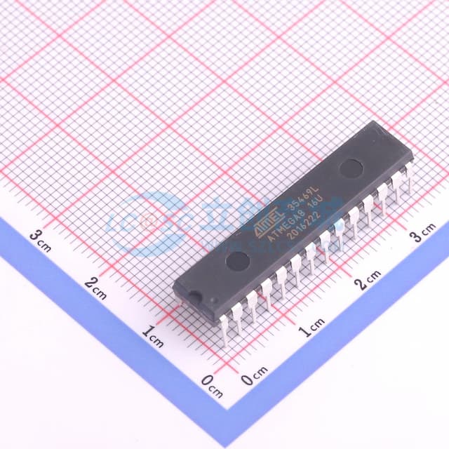 ATMEGA8-16PU 【插件】实物图