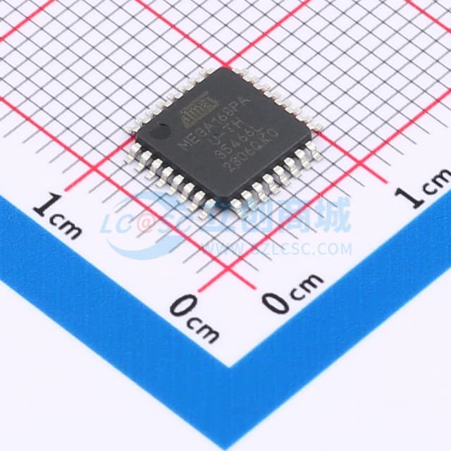 基于AVR增强型RISC架构的低功耗CMOS 8位微控制器实物图