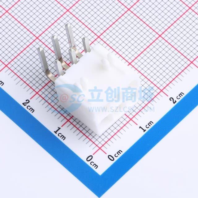 2x3P 间距:4.2mm 弯插 【插件】实物图