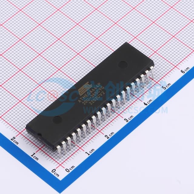 ATMEGA644P-20PU实物图