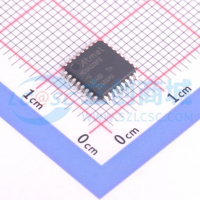 ATMEGA328PB-AUR实物图