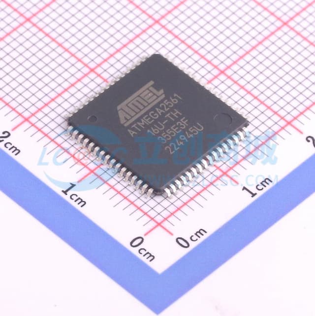 ATMEGA2561-16AU实物图