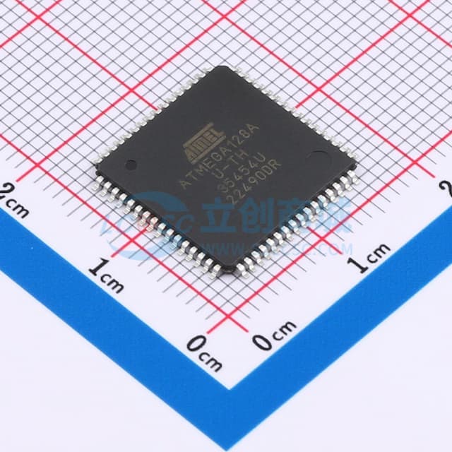 ATMEGA128A-AUR实物图