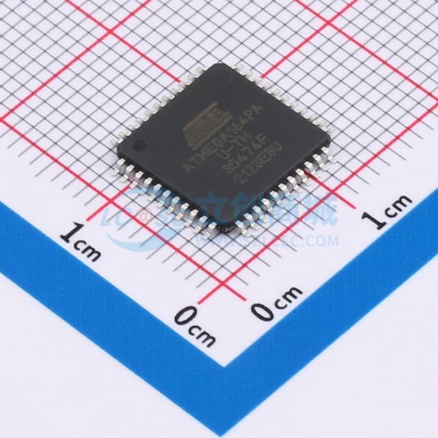 ATMEGA164PA-AUR实物图