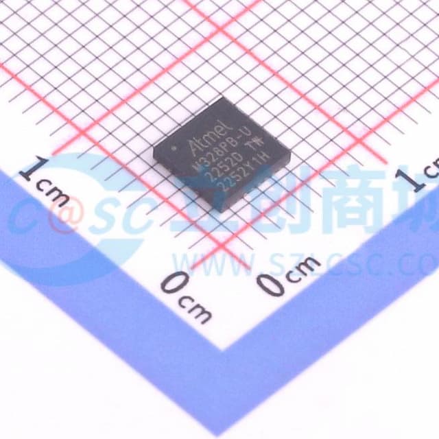 低功耗CMOS 8位微控制器实物图